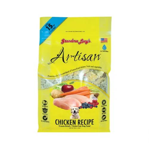 Grandma Lucys - From: 235940 To: 235945 - Freeze Dried Dog Food Chicken 3 lb. Artisan