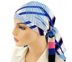 Hats For You - 156-S17-S15 - Lines Calypso Exclusive Head Scarf