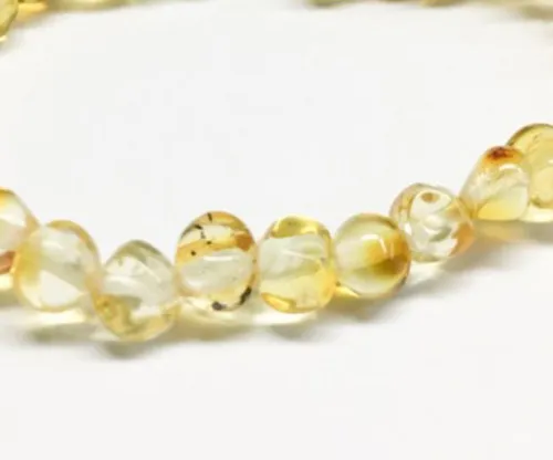 Healing Hazel - From: BC-AB-P-01 To: BC-AB-P-04 - 100% Certified Balticamber Polished Baby/ Children Baby Anklet Baby anklet