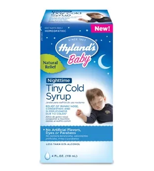 Hylands - BCLNL4Z - Hylands Baby Tiny Cold Syrup Nighttime Liquid