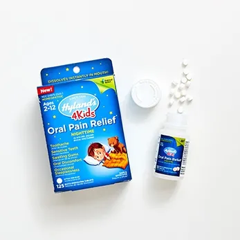 Hylands - KNPRT125 - Hylands 4 Kids Oral Pain Relief Night Tablets