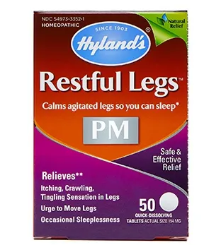 Hylands - RLPMT50 - Hylands Restful Legs PM NEW Tablets