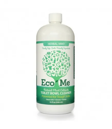 Kittrich Corporation - ECOM-TBHM32-06 - EcoMe Toilet Bowl Cleaner, Herbal Mint