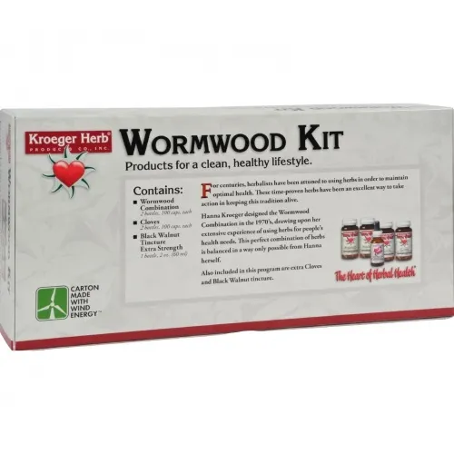 Kroeger Herb - 475509 - Wormwood Parasite Control Kit - 1 Kit