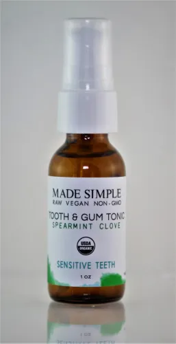 Made Simple - 852614005434 - Spearmint Clove Tooth & Gum Tonic