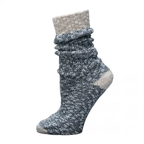 Maggie's Functional Organics - From: 233767 To: 233772 - Crew Socks Chestnut 10 13 Ragg, Relaxed & Comfy