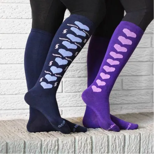 Maggie's Functional Organics - From: 234898 To: 234899 - Maggies Functional Organics Maggies Functional Organics Knee High Socks Navy 9 11 Love