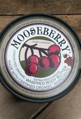 Mooseberry Soap - MSC451-458BB - Organic Body Butter
