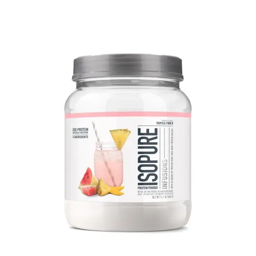 Muscle Foods - Isopure - From: 0024150 To: 0024154 - USA MFU  Infusions .88lb Tropical Punch