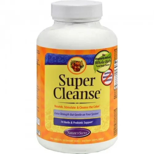 Natures Secret - From: 21033 To: 21083 - Nature's Secret 944827 Super Cleanse 100 Tablets