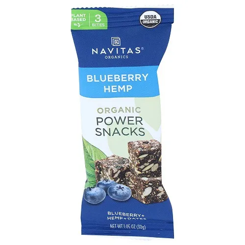Navitas Organics - 236564 - Navitas Organics Power Snacks Blueberry Hemp 12 (1.05 oz.) packs