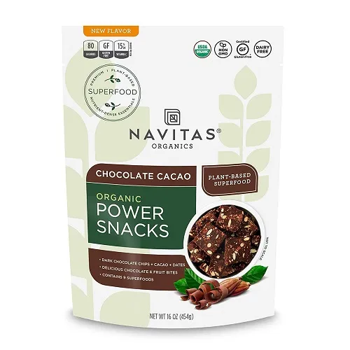 Navitas Organics - 332199 - Organic Cacao Power Snack Chocolate