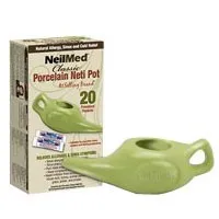Neilmed Pharmaceutical - NF8P-ENUS-US - NasaFlo Porcelain Neti Pot 20 count