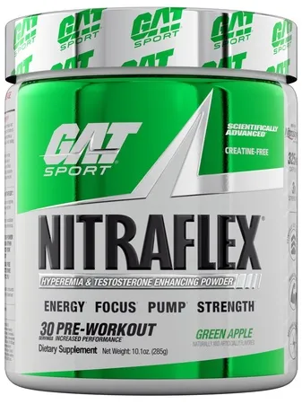 GAT Nitraflex  Green Apple - 30 Servings