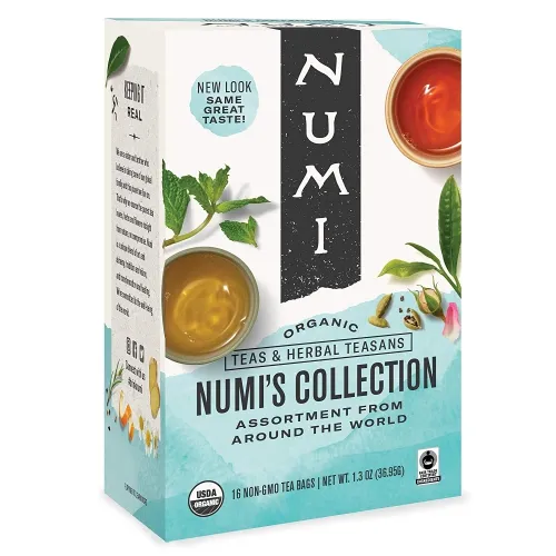 Numi Tea - From: 232524 To: 232529 - Organic Teas Balance 16 tea bags Holistic Teas