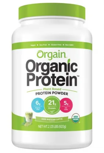 Orgain - 5560024 - Plant Protein Powder - Ice Matcha Latte