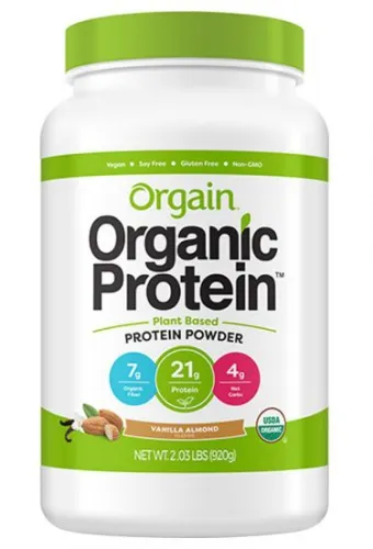Orgain - 5560027 - Plant Protein Powder - Vanilla Almond