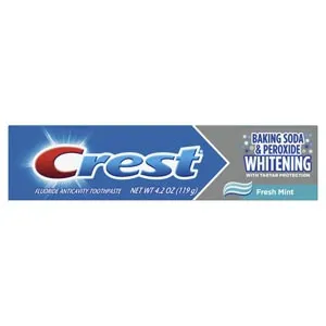 Procter & Gamble - 3700051306 - Crest Baking Soda & Peroxide Whitening Toothpaste, 4.2oz, 24/cs
