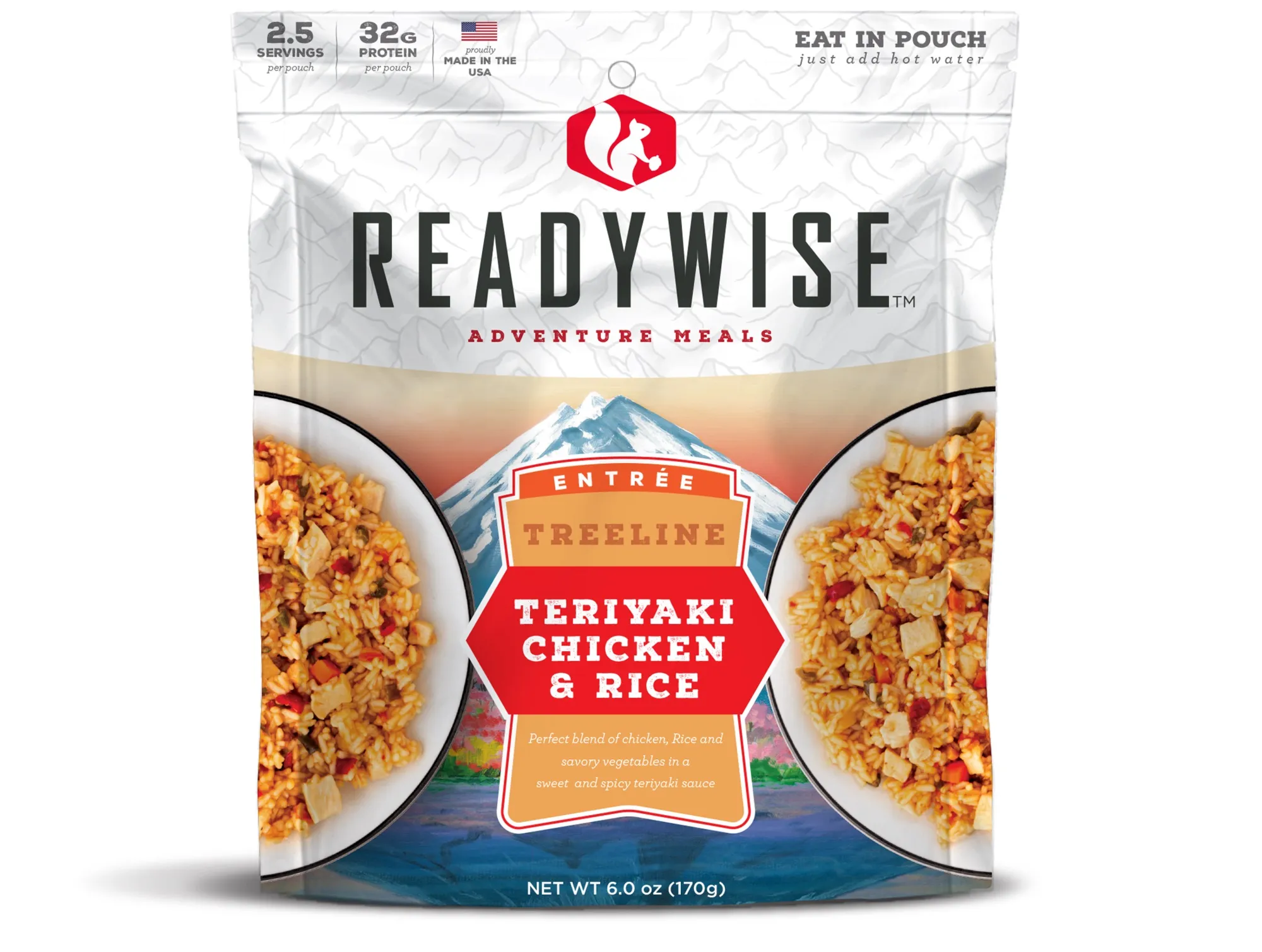 Ready Wise - RW05-003 - Treelline Teriyaki Chicken & Rice