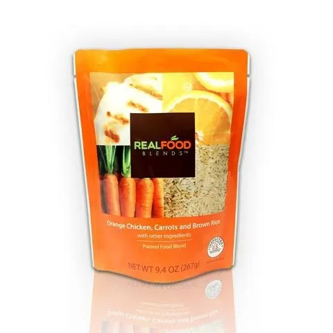 Real Food Blends - 49746 - Real Food Blends Tube-Fed Meals 267g Chicken, Carrots and Rice