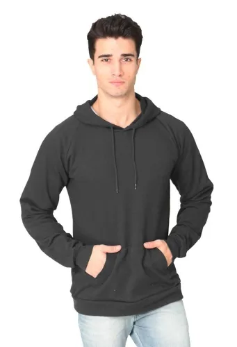 Royal Apparel - 21052ORG- Slate - Unisex Organic Hooded Pullover Sweatshirt-Slate