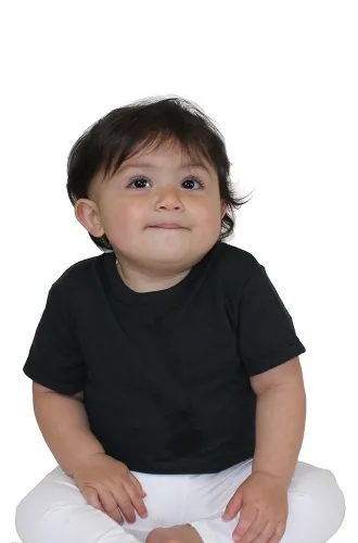 Royal Apparel From: 32131-Eco tri black To: 32131-Eco tri white - Eco TriBlend Infant Short Sleeve Tee