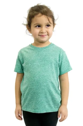 Royal Apparel From: 32161 -Eco tri kelly To: 32161- Eco tri white - Eco TriBlend Toddler Short Sleeve Tee