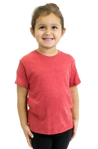 Royal Apparel - 32161- Eco tri true red - Eco TriBlend Toddler Short Sleeve Tee-Eco tri true red