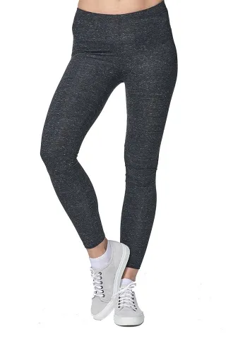 Royal Apparel - From: 33007-ECO TRI CHARCOAL To: 33007-ECO TRI GRAY - Eco Triblend Spandex Jersey Leggings Eco tri charcoal