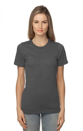 Royal Apparel - From: 73001- PEWTER To: 73001-ECLIPSE - Womens Viscose Bamboo ORGANIC Cotton Tee Pewter