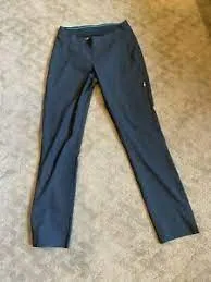 Silverts - SV45020-SV1115-S - SV45020 Quality Womens Side Zipper Pants-Gray-Small