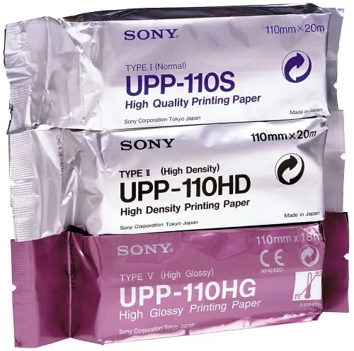 Sony - 30751542 - Thermal Print Media For Medical Video/ultrasound Film Upp 110hd