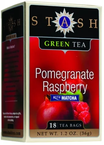 Stash Tea - 548366 - Pomegranate Rasp w/Matcha