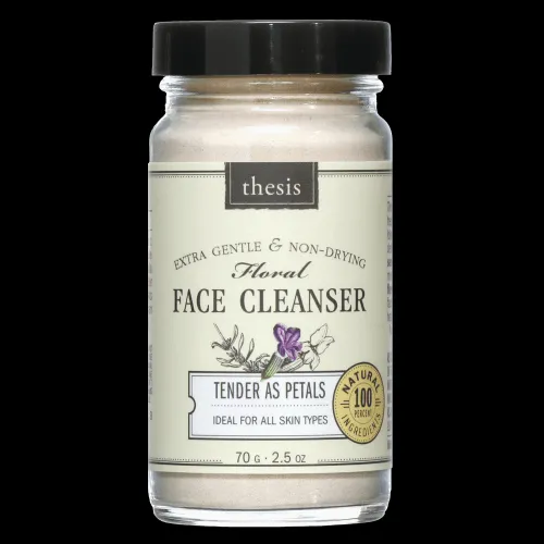 Thesis - From: FC-CLN-TENDER-2.5OZ To: FC-MAKEUP-REM-4FLOZ - Face Cleansers &ndash; Natural & Organic Ingredients Glass, Tender As Petals (All Skin Types), 2.5 oz
