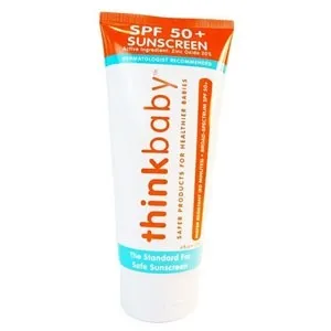 Think Operations - LIVESUNBABY6 - Thinkbaby Safe Sunscreen SPF 50+, 6 oz