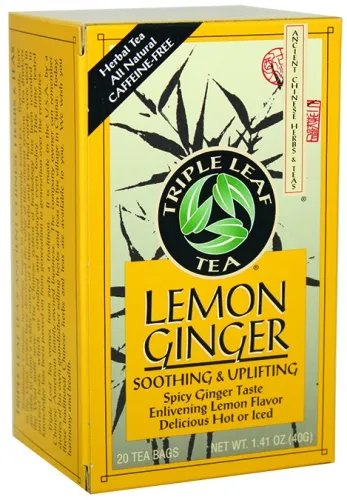 Triple Leaf Tea - 195023 - Lemon Ginger Tea
