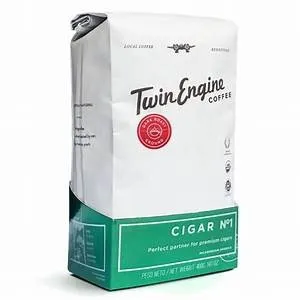 Twin Engine Coffee - From: 235684 to  235697 - Coffee - Twin Engine Organic Farm to Roast unless noted Whole Bean Espresso Cuban Style 14 oz. 235684 The Estate Medium 235691 235692 Ground 235693 235697 2.2 lbs.